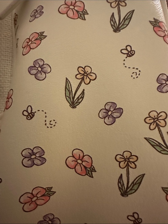 Primark Disney Winnie the Pooh Cream and Floral Canvas Backpack